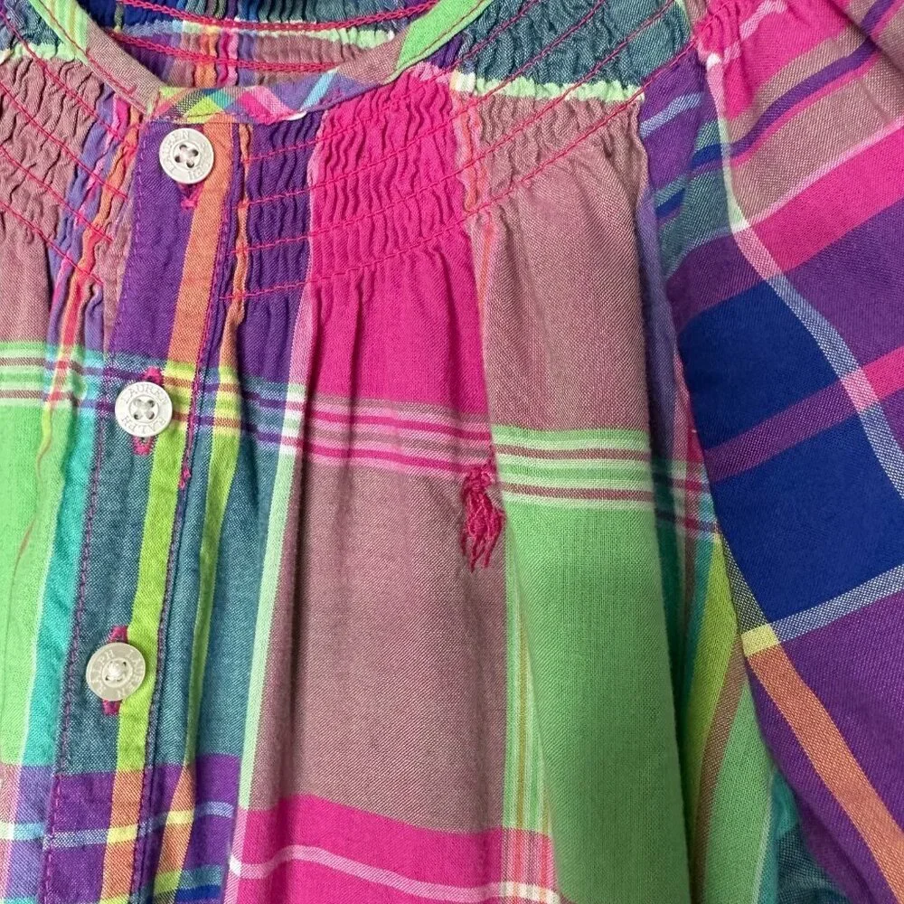 Ralph Lauren‎ Girls Dress Size 10 Plaid